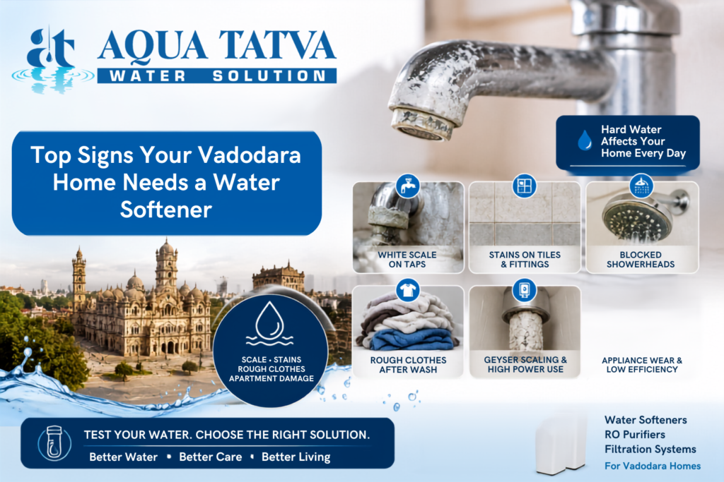 signs your Vadodara home may need a water softener