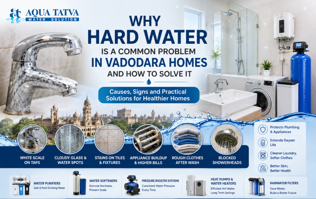 Hard Water Problems in Vadodara Homes